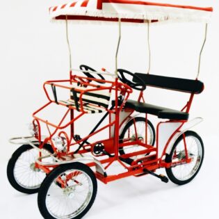 Single Bench Classic Quadricycle