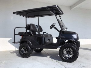 Black Alpha Club Car Precedent Golf Cart