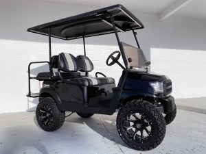 Black Alpha Club Car Precedent Custom Seats