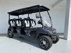 Charcoal Evolution D5 Ranger 6 Seater Golf Cart