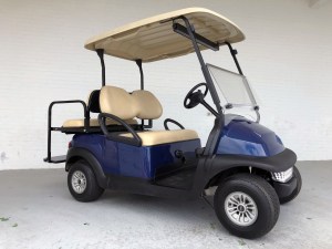 Classic Navy Club Car Precedent Golf Cart