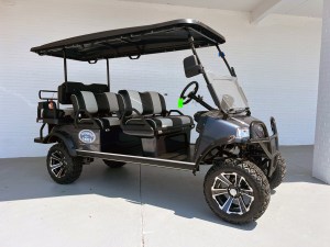Charcoal Evolution Forester 6 Plus Golf Cart