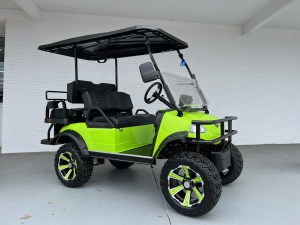 Lime Green Forester Evolution Golf Cart