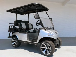 Silver Evolution Classic 4 Pro Golf Cart