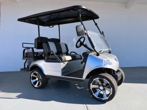 Silver Evolution Classic 4 Plus Golf Cart