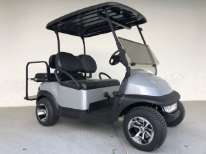 Low Profile Silver Sportster Club Car Golf Cart